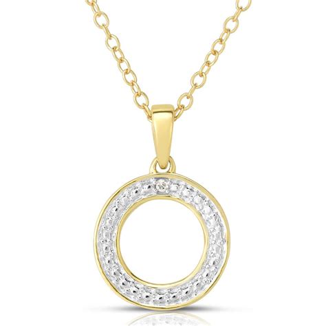 circle diamond necklace forever today.